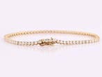 Armband - 14 karaat Geel goud - 3.52ct. tw. Diamant