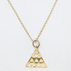Ketting met hanger - 18 karaat Geel goud