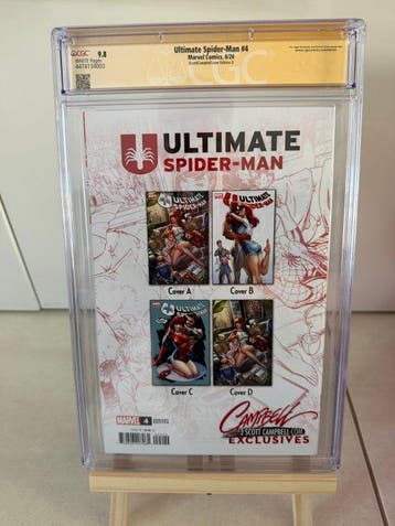 Ultimate Spider-Man #4 - 1 Signed comic, Graded comic,, Boeken, Strips | Comics, Nieuw