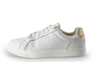 Tommy Hilfiger Sneakers in maat 38 Wit, Kleding | Dames, Verzenden, Wit, Zo goed als nieuw, Sneakers