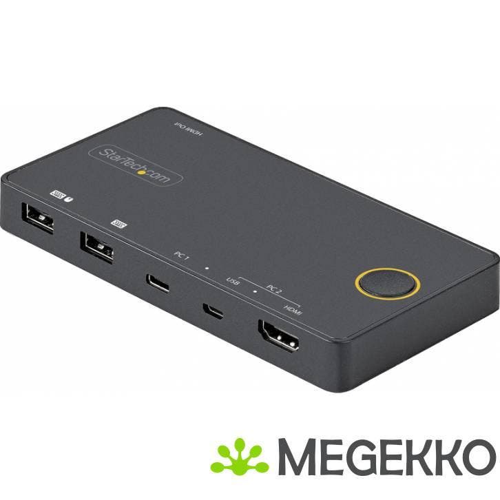 StarTech.com 2 Port Hybride USB-A + HDMI & USB-C KVM Switch, Informatique & Logiciels, Ordinateurs & Logiciels Autre, Envoi