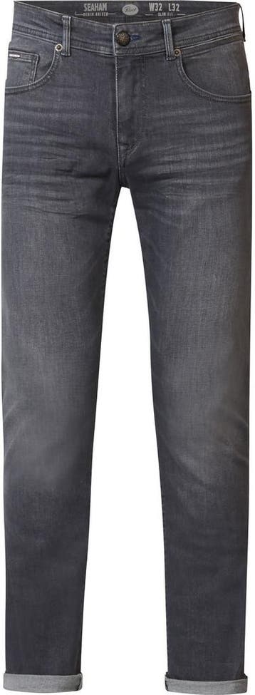 Petrol Seaham Jeans Antraciet maat Maat 52/54 (L) Heren, Maat 52/54 (L), Nieuw, Petrol, Verzenden