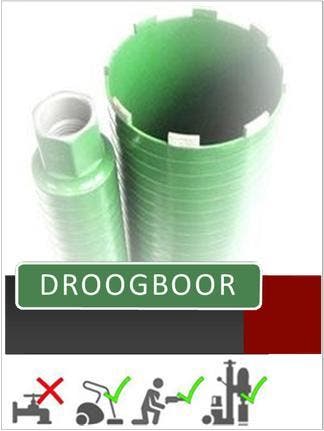 Diamant-Kernboor droog - Steen - Beton - Gewapend beton., Doe-het-zelf en Bouw, Gereedschap | Zaagmachines, Nieuw, Verzenden