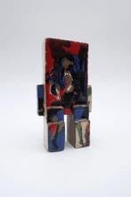 Wxyz (1980) - sculptuur, 322-1 - 90 mm - Steengoed - 2025