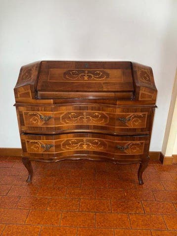 Secretaire - hard hout, Antiek en Kunst