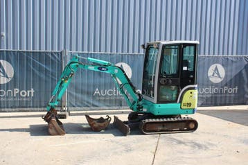 Veiling: Minigraver IHI 19VXT Diesel 10.6kW, Ophalen
