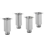 Verhogingspotenset | INNOVA SELECTION | RVS | 4 Stuks |, Verzenden, Nieuw in verpakking