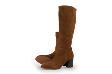 Nelson Laarzen in maat 39 Cognac, Kleding | Dames, Schoenen, Hoge laarzen, Overige kleuren, Verzenden, Zo goed als nieuw