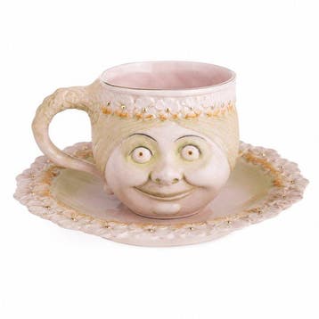 Schafer & Vater - Koffieservies - Alice in Wonderland -, Antiek en Kunst
