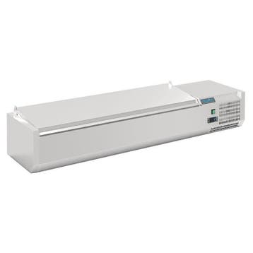 Opzetkoelvitrine | 6x 1/4 GN | +2°C/+8°C |, Verzenden