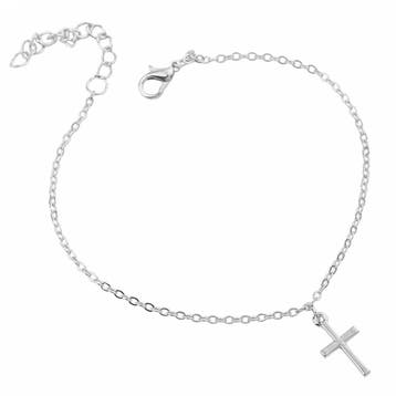 Fako Bijoux - Enkelbandje - Enkelsieraad - Kruisje -, Verzenden, Nieuw