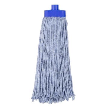 Mopkop | KENTUCKY | Blauw (Kleurcodering) | 330(h)mm Jantex, Verzenden, Nieuw in verpakking