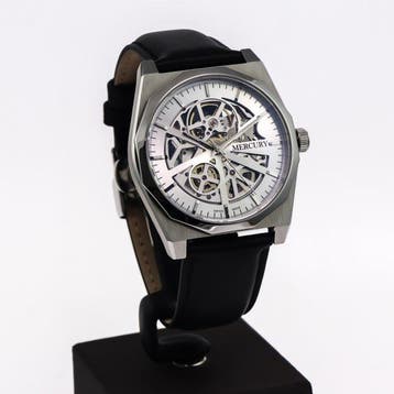 Mercury - Skeleton Automatic Swiss Watch - MEA488SK-SL-1 -, Nieuw