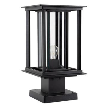 Strak & modern Buitenlamp Zwart New York Sokkel, Tuin en Terras, Verzenden, Nieuw