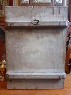 Icoon - Moeder Gods - Bladgoud - Handgeschilderd - 26,5 x 37, Antiek en Kunst