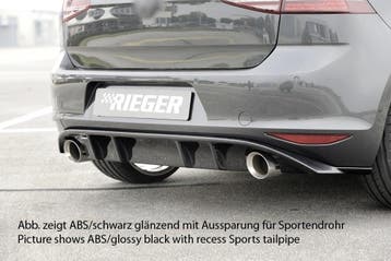 Facelift GTI Look Diffuser voor Volkswagen Golf 7, Ophalen of Verzenden