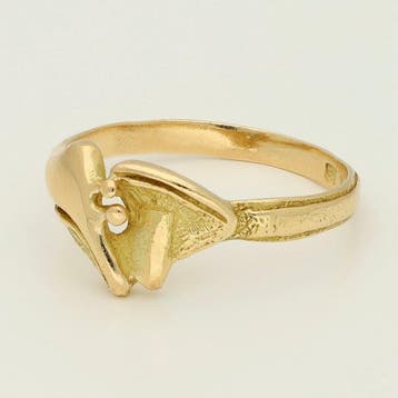 Ring - 18 karaat Geel goud, Nieuw