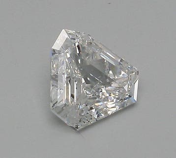 1 pcs Diamant (Naturelle) - 0.81 ct - Bouclier - E - SI2 -