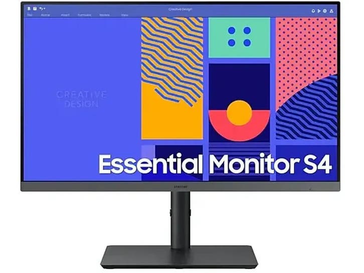 Samsung LS24C432GAUXEN - Monitor - 24 Full HD 100Hz IPS -, Informatique & Logiciels, Moniteurs, Envoi