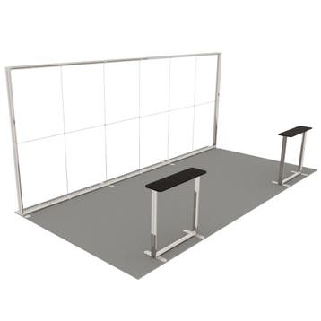 Beursstandset | LUMIX™ | LED-Frame + 2 LED-Counters | ±18m², Verzenden, Nieuw in verpakking