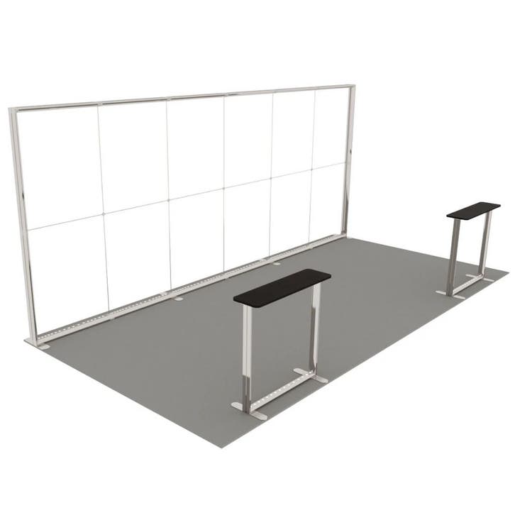Beursstandset | LUMIX™ | LED-Frame + 2 LED-Counters | ±18m², Zakelijke goederen, Horeca | Keukenapparatuur, Nieuw in verpakking