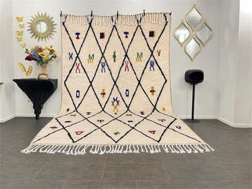 Berber tapijt Beni Ouarain - Tapijt - 308 cm - 198 cm -, Nieuw