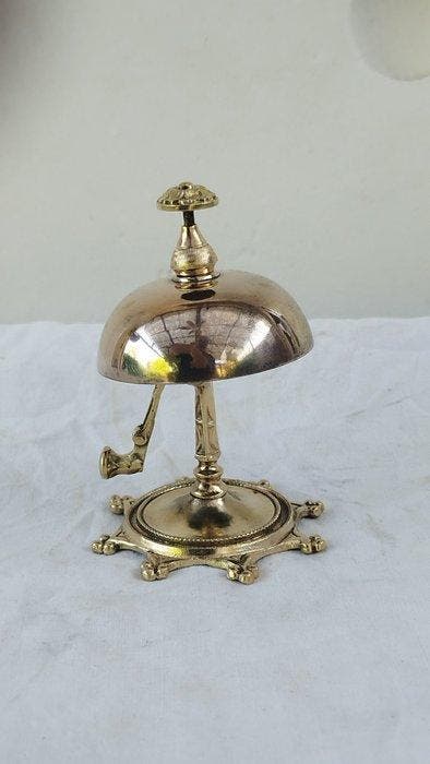Servicebel - Etoile perlée - 8 takken - Frankrijk, Antiek en Kunst, Curiosa en Brocante