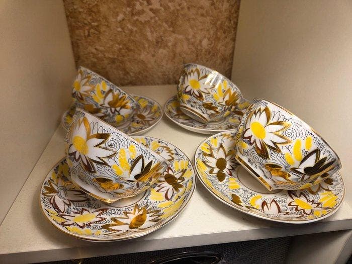 Lomonosov Imperial Porcelain Factory - Koffie- en, Antiek en Kunst, Antiek | Meubels | Tafels