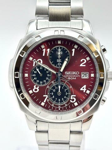 Seiko - Chronograph - Zonder minimumprijs - SND495 - Heren -
