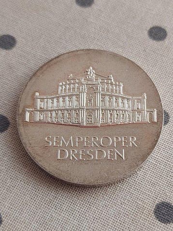 Allemagne, République Démocratique 10 Mark 1985 / Semperoper