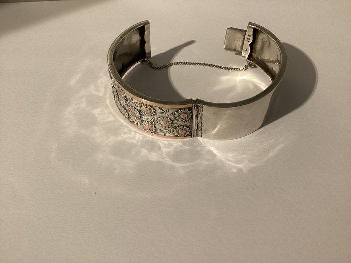 Zonder minimumprijs - Armband Zilver - Zilver / Brons, Handtassen en Accessoires, Armbanden