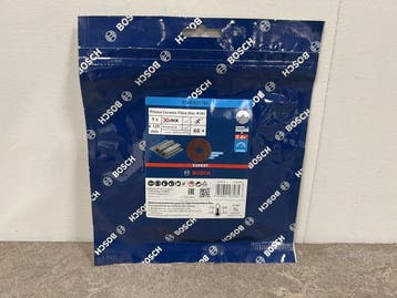 Veiling - 10x Bosch keramische fiberschijf Ø125mm K60+ Expe, Doe-het-zelf en Bouw, Nieuw