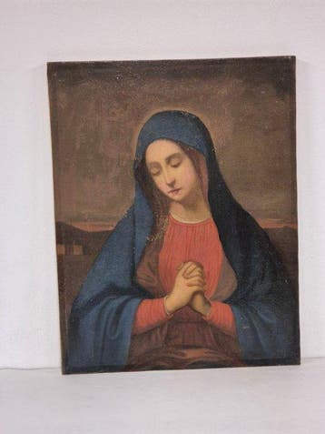 École italienne (XIX) - Madonna in preghiera