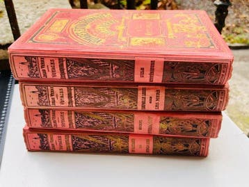 Jules Verne - Lot de 4 Jules Vernes:Michel Strogoff –