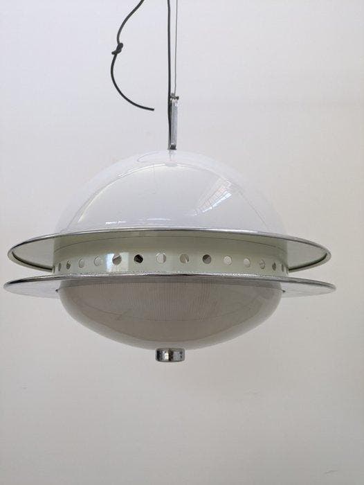 Artemide - Sergio Mazza - Kroonluchter - Metaal, Glas, Antiek en Kunst, Antiek | Verlichting