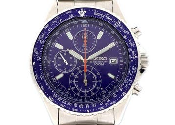 Seiko - Flightmaster Pilot Slide Rule Chronograph - Zonder