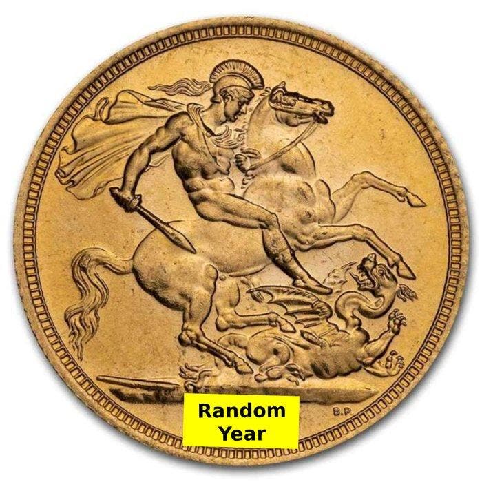 Verenigd Koninkrijk. British Gold Sovereign Queen Elizabeth, Timbres & Monnaies, Métaux nobles & Lingots