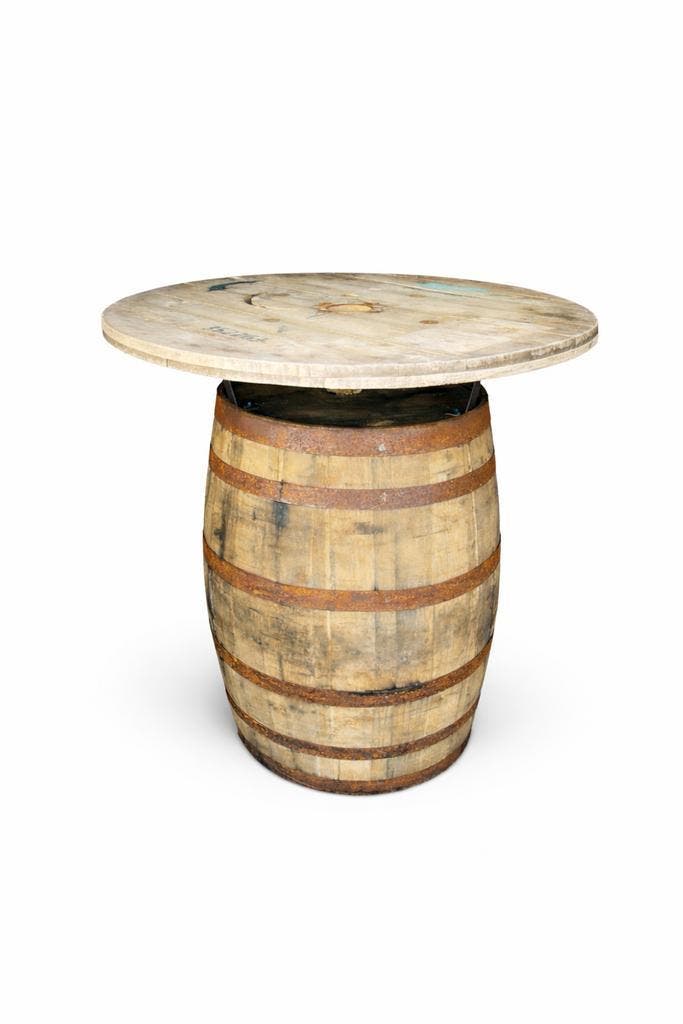 Diverse statafels - bartafels van eiken wijn- en whiskyvaten, Articles professionnels, Horeca | Mobilier & Aménagement, Enlèvement ou Envoi