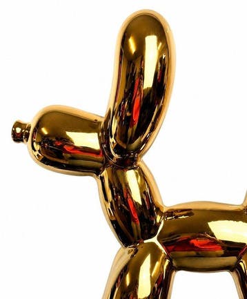 Daluxe Art - 1999 • Gold Balloondog XL, Antiek en Kunst