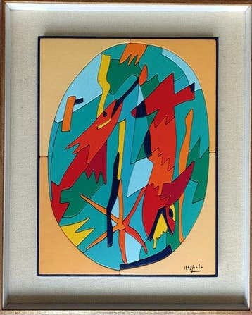 Ugo Nespolo (1941) - Fish and chips