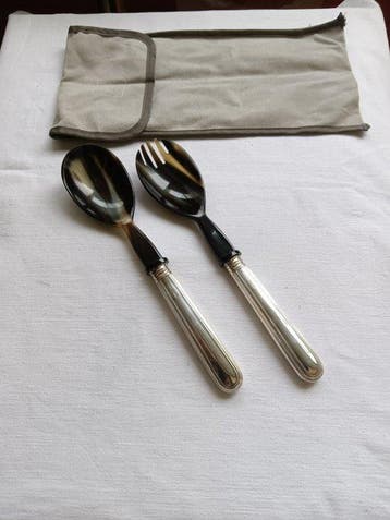 Ricci Argenteria - Couverts de service à salade (2) - Argent