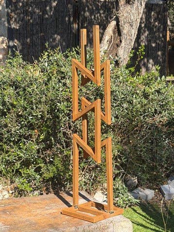 Ana Lucia B.M - Sculpture Corten - XL - No Reserve