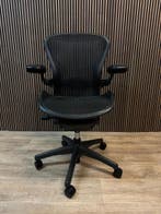 Refurbished Herman Miller Aeron Incl Lumbar Rugsteun, Huis en Inrichting, Verzenden, Zwart, Zo goed als nieuw, Bureaustoel