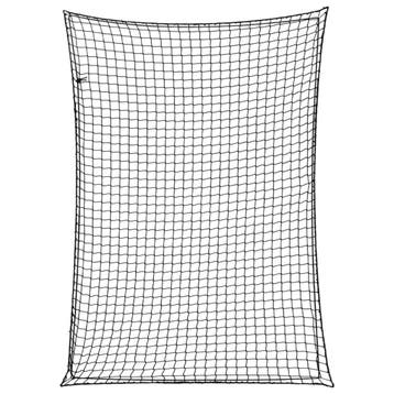 vidaXL Aanhangwagennet elastisch touw 3,5x2,5 m polypropeen, Verzenden
