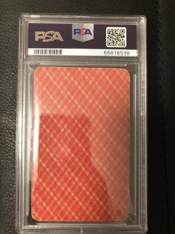 1960/61 Miroir-Sprint Ace of Diamonds - Red Pelé - PSA 2, Nieuw