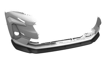 Voorspoiler | Cupspoilerlip voor Peugeot Traveller / E-Trave, Verzenden, Nieuw