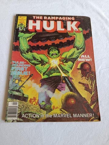 The Rampaging Hulk (Vol. 1) #1, 6, 7 - 3 Comic - Eerste druk, Nieuw