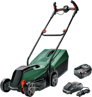 Bosch Accugrasmaaier -59% Retour deal: pak je voordeel, Gebruikt, Verzenden, Accu-grasmaaier, Opvangbak