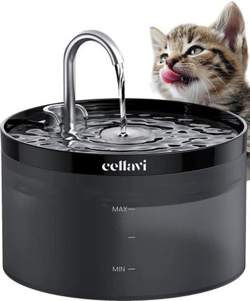 Cellavi R3A-X - Draadloze RVS Drinkfontein Kat met Sensor -, Verzenden