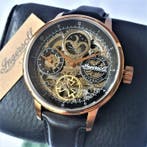 Ingersoll - Automatic - Moon - Open Heart - Dual Time - Gold